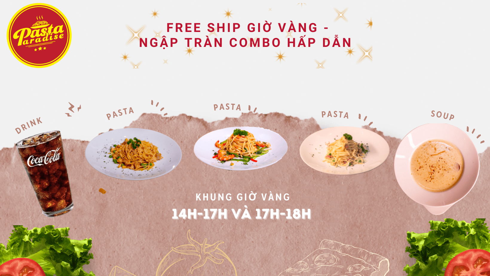 Đại tiệc Happy Hours tháng 11/2022 tại Pasta Paradise PastaParadise
