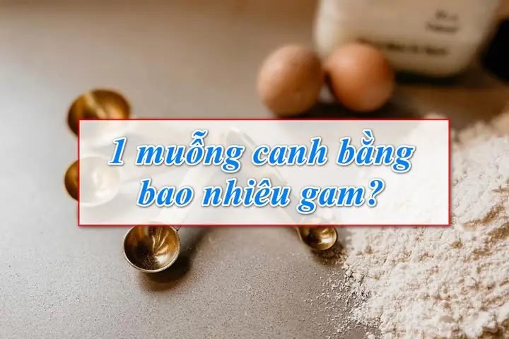 Muỗng Canh Bột Mì Bao Nhiêu Gram? Muỗng Canh Bột Mì Bao Nhiêu Gram?