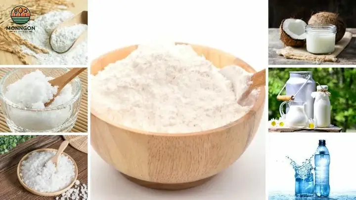 Cách Làm Kem Túi Bằng Bột Gạo Nếp Đơn Giản