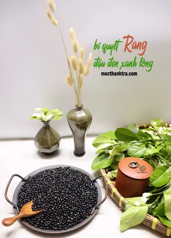 Hướng Dẫn Chi Tiết Cách Rang Đậu Đen Xanh Lòng Tại Nhà Chuẩn Vị