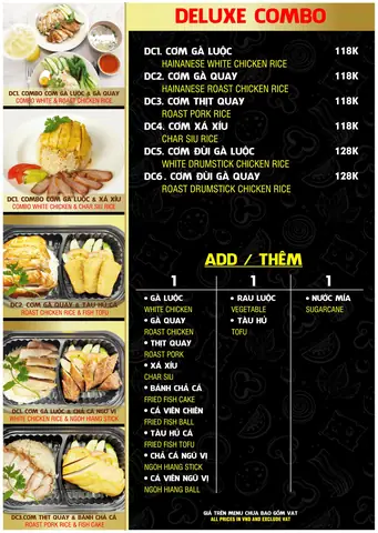 Cơm Gà Hải Nam Menu: Đánh Giá Chi Tiết Các Phiên Bản Phổ Biến Cơm Gà Hải Nam Menu: Đánh Giá Chi Tiết Các Phiên Bản Phổ Biến