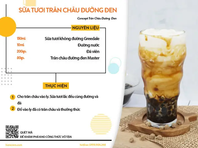 Hướng Dẫn Chi Tiết Cách Pha Chế Sữa Tươi Trân Châu Đường Đen Tại Nhà Hướng Dẫn Chi Tiết Cách Pha Chế Sữa Tươi Trân Châu Đường Đen Tại Nhà