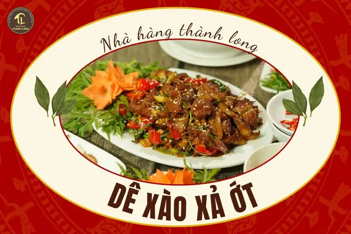 Dê Xào Sả Ớt Ninh Bình: Hương Vị Đậm Chất Miền Núi Đá Vôi Dê Xào Sả Ớt Ninh Bình: Hương Vị Đậm Chất Miền Núi Đá Vôi