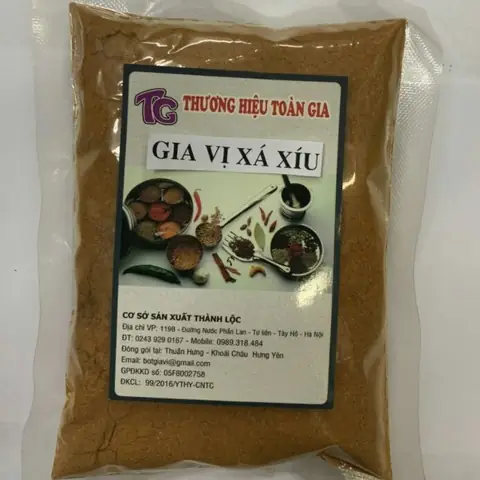 Review Bột Gia Vị Xá Xíu Gói 100gr: Tiện Lợi Nhưng Chuẩn Vị?