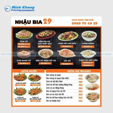 Menu Các Món Nhậu Bia Hơi: Gợi Ý 15 Món Ăn Ngon Menu Các Món Nhậu Bia Hơi: Gợi Ý 15 Món Ăn Ngon