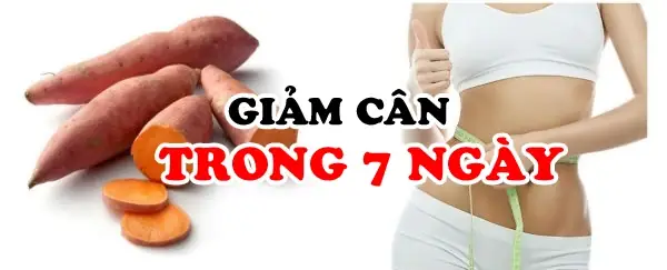 Thực Đơn Khoai Lang Giảm Cân 7 Ngày: Mẫu Ăn Kiêng Khoa Học & Hiệu Quả