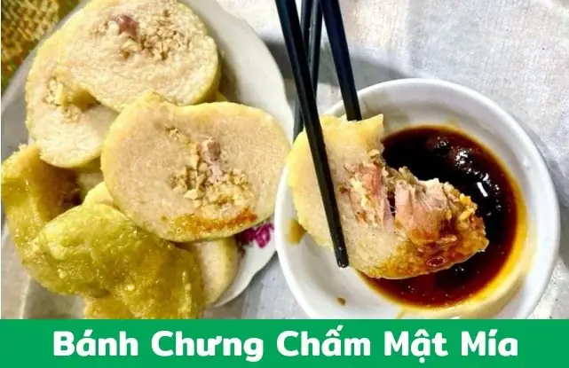 Bánh Chưng Chấm Mật Mía: Món Ăn Đặc Trưng Miền Trung