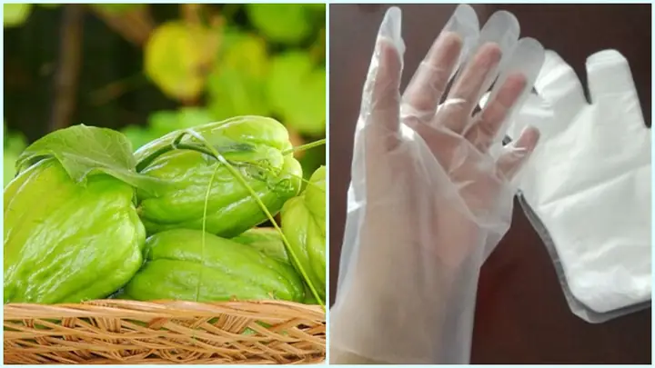 Cách Gọt Su Su Không Dính Nhựa