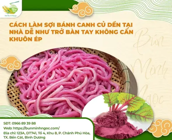 Hướng Dẫn Chi Tiết Cách Làm Bánh Canh Không Cần Khuôn Tại Nhà Hướng Dẫn Chi Tiết Cách Làm Bánh Canh Không Cần Khuôn Tại Nhà