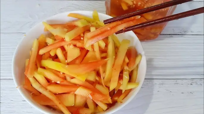 Bí Quyết Cách Làm Đu Đủ Chua Ngọt Ăn Liền Giòn Tan Chuẩn Vị