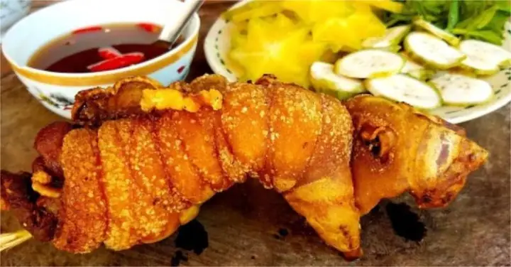 Cách Làm Giò Heo Muối Chiên Giòn Rụm, Thịt Mềm Thấm Vị