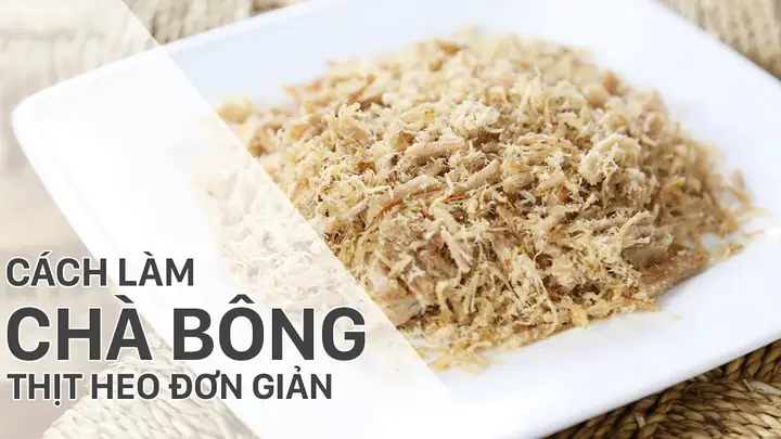 Cách Làm Ruốc Bông Thịt Lợn Tại Nhà Cách Làm Ruốc Bông Thịt Lợn Tại Nhà