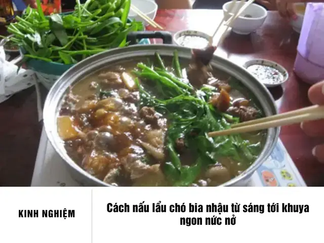 Cách Làm Thịt Chó Nhúng Mẻ Chuẩn Vị Từ A Đến Z