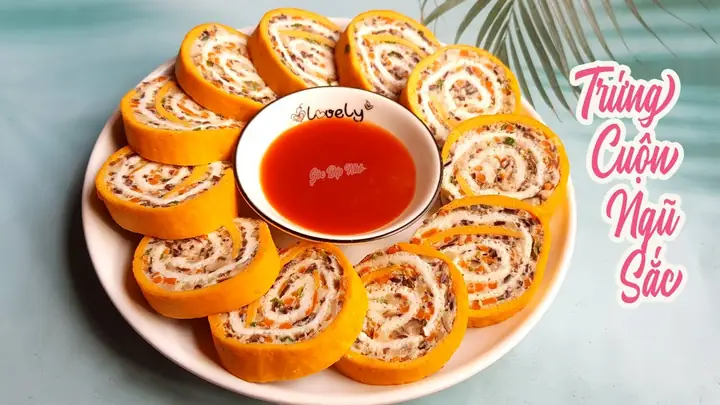 Bí Quyết Cách Làm Trứng Cuộn Ngũ Sắc Đẹp Mắt, Chuẩn Vị Tại Gia
