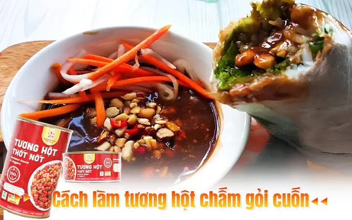 Cách Làm Tương Hột Chấm Gỏi Cuốn Chuẩn Vị Miền Nam: Bí Quyết Độ Sánh Mịn & Hài Hòa