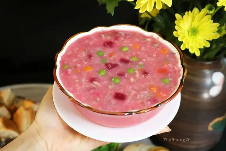 Cách Nấu Cháo Thịt Bò Củ Dền Cho Bé Ăn Dặm: Din Dưỡng & Mẹo Thành Công Cách Nấu Cháo Thịt Bò Củ Dền Cho Bé Ăn Dặm: Din Dưỡng & Mẹo Thành Công
