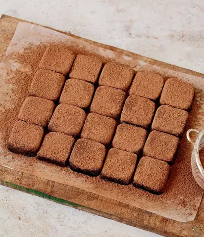 Chocolate Truffle With Condensed Milk Chocolate Truffle With Condensed Milk