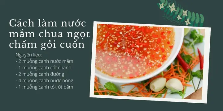 Cách Pha Nước Chấm Ngon: Bí Quyết Nâng Tầm Hương Vị Mọi Món Ăn Cách Pha Nước Chấm Ngon: Bí Quyết Nâng Tầm Hương Vị Mọi Món Ăn