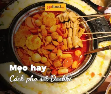 Công Thức Sốt Dookki Không Cay Chuẩn Vị, Dễ Làm Tại Nhà