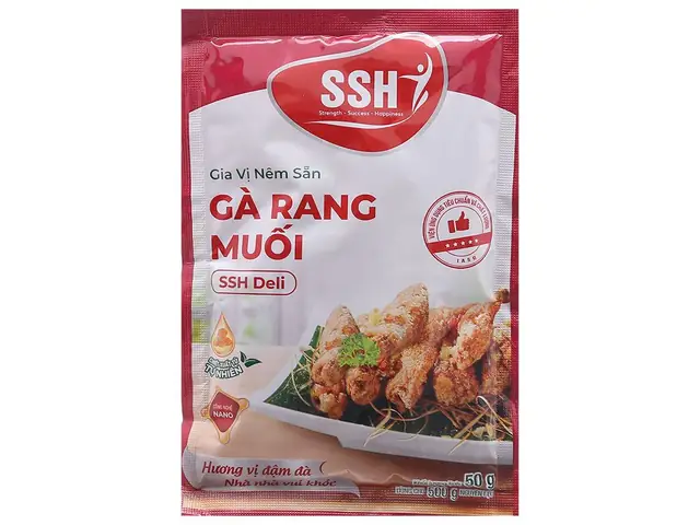 Gói Gia Vị Gà Rang Muối Gói Gia Vị Gà Rang Muối