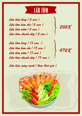 Đánh Giá Thực Đơn Lẩu Tôm 5 Ri: Trải Nghiệm Chua Cay Đậm Đà Từ Biên Hòa Đến Sài Gòn Đánh Giá Thực Đơn Lẩu Tôm 5 Ri: Trải Nghiệm Chua Cay Đậm Đà Từ Biên Hòa Đến Sài Gòn