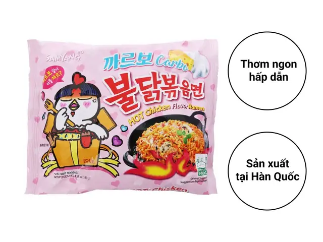 Đánh Giá Chi Tiết Các Loại Mì Gói Cay Hàn Quốc: Từ Siêu Cay Đến Vị Béo Ngậy Đánh Giá Chi Tiết Các Loại Mì Gói Cay Hàn Quốc: Từ Siêu Cay Đến Vị Béo Ngậy