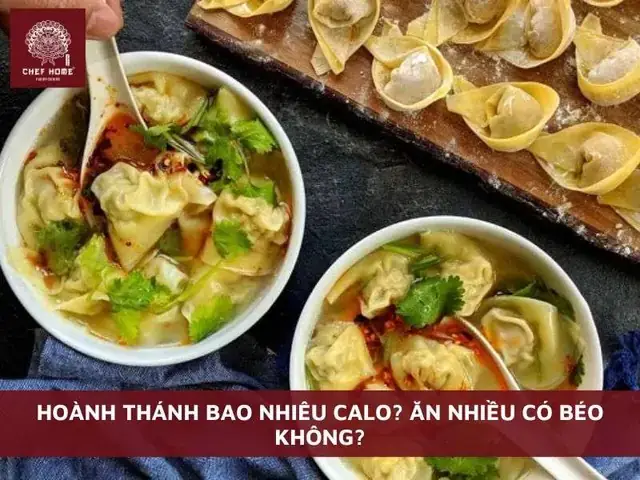 Mì Hoành Thánh Bao Nhiêu Calo