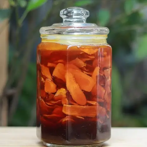 Ngâm Mật Ong Với Nghệ