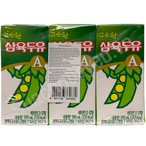 Sữa Đậu Nành Hàn Quốc: Tổng Hợp Thương Hiệu & Đặc Điểm Nổi Bật