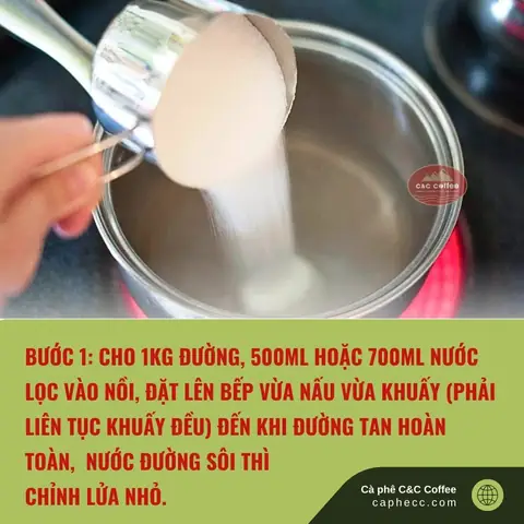Cách Nấu Nước Đường Pha Cà Phê Chuẩn Nhất Cách Nấu Nước Đường Pha Cà Phê Chuẩn Nhất