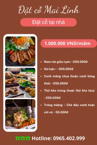 Thực Đơn Nấu Cỗ Tại Nhà