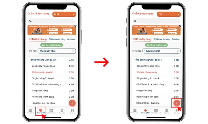 App Giao Hàng Nhanh