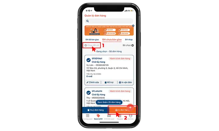 App Giao Hàng Nhanh