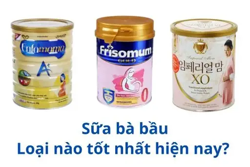 Bà Bầu Uống Sữa Gì Tốt