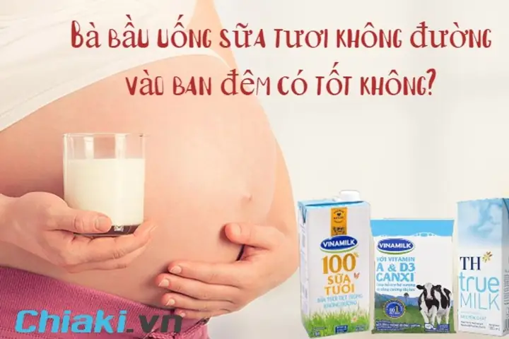 Bà Bầu Uống Sữa Gì Tốt