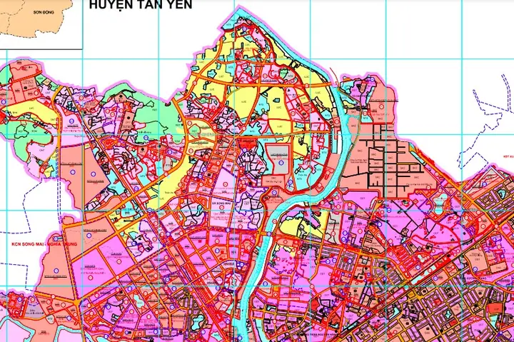 Bản Đồ Bắc Giang Bản Đồ Bắc Giang