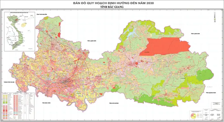 Bản Đồ Bắc Giang Bản Đồ Bắc Giang