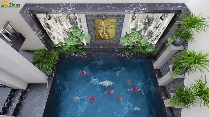 Bể Cá Koi Hiện Đại Bể Cá Koi Hiện Đại