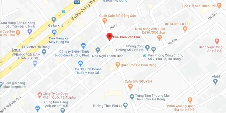 Bưu Điện Văn Phú Bưu Điện Văn Phú