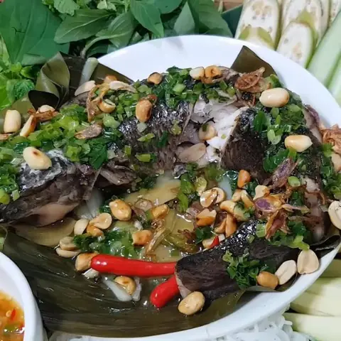 Cách Làm Cá Lóc Hấp Mỡ Hành Thơm Ngon Chuẩn Vị Cuốn Bánh Tráng Cách Làm Cá Lóc Hấp Mỡ Hành Thơm Ngon Chuẩn Vị Cuốn Bánh Tráng
