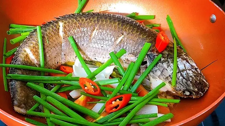 Cách Làm Cá Lóc Hấp Mỡ Hành Thơm Ngon Chuẩn Vị Cuốn Bánh Tráng Cách Làm Cá Lóc Hấp Mỡ Hành Thơm Ngon Chuẩn Vị Cuốn Bánh Tráng