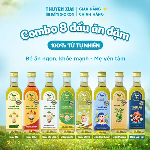 Các Loại Dầu Ăn Cho Bé Các Loại Dầu Ăn Cho Bé