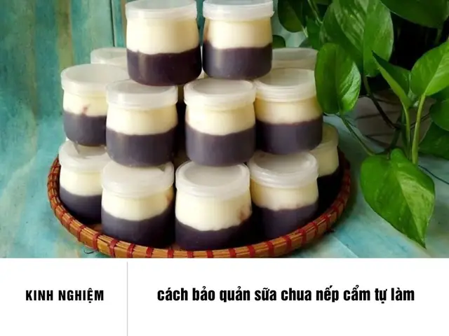 Cách Bảo Quản Sữa Chua Nếp Cẩm Tự Làm Cách Bảo Quản Sữa Chua Nếp Cẩm Tự Làm