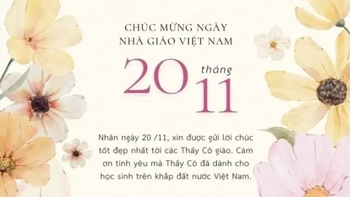 Cách Chúc Cô Giáo Ngày 20 11 Cách Chúc Cô Giáo Ngày 20 11