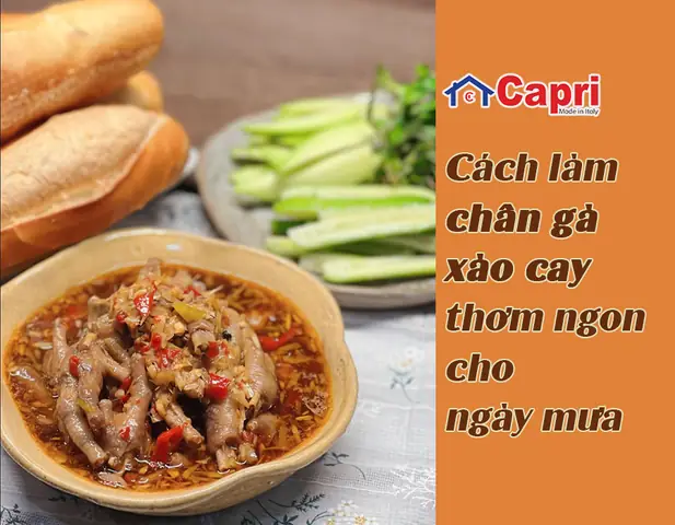 Cách Làm Chân Gà Xào Cay Thơm Ngon Chuẩn Vị Tại Nhà Cách Làm Chân Gà Xào Cay Thơm Ngon Chuẩn Vị Tại Nhà