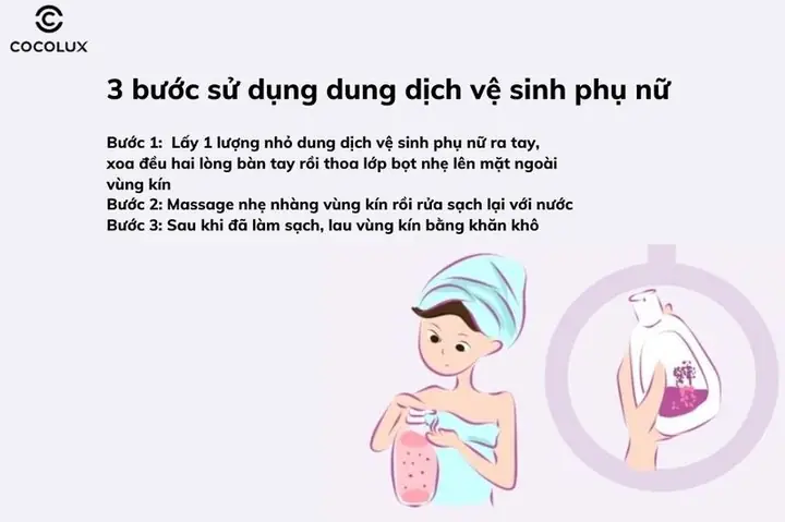 Cách Sử Dụng Dung Dich Ve Sinh Phu Nu