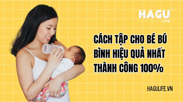 Cách Tập Cho Bé Bú Bình Hiệu Quả Cách Tập Cho Bé Bú Bình Hiệu Quả