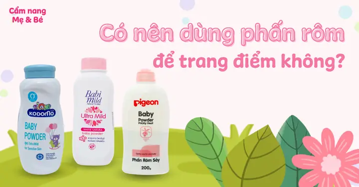 Cách Trang Điểm Bằng Phấn Rôm