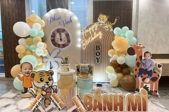 Cách Trang Trí Thôi Nôi Cho Bé Trai Tại Nhà Cách Trang Trí Thôi Nôi Cho Bé Trai Tại Nhà