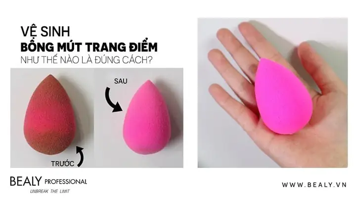 Cách Vệ Sinh Mút Trang Điểm Cách Vệ Sinh Mút Trang Điểm